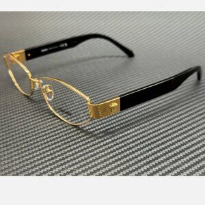 Versace Gold Black Men's Sunglasses 55mm